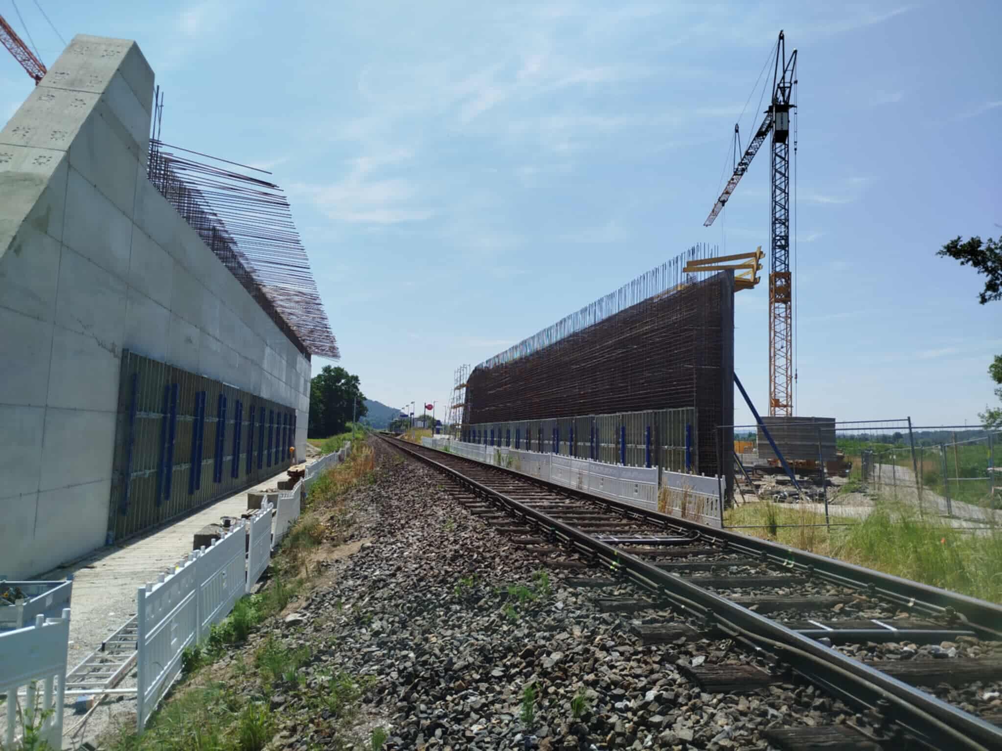 Výstavba mostu - Rakúsko, 2025