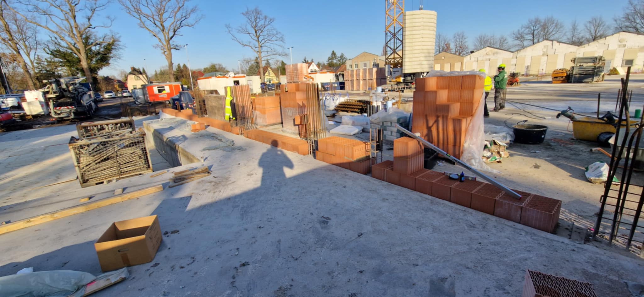 Edeka- stavba nakupného centra, Falkensee 2026