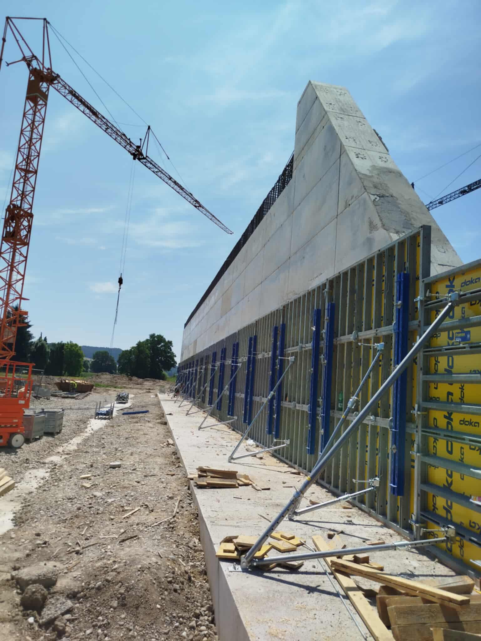 Výstavba mostu - Rakúsko, 2025