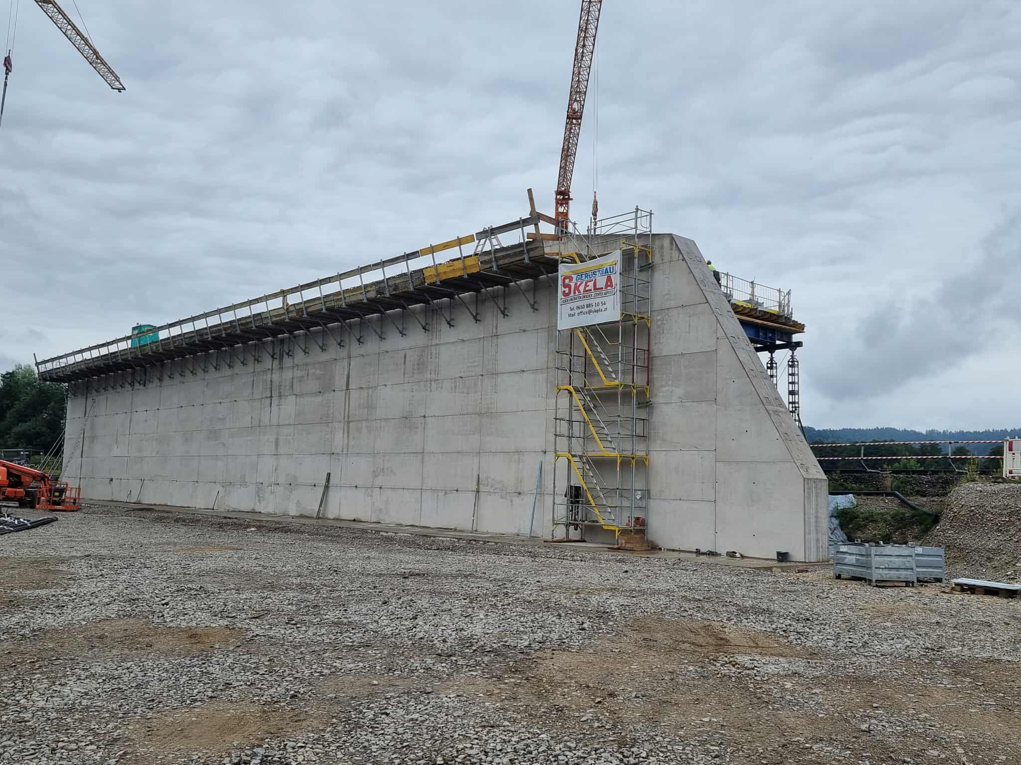 Výstavba mostu - Rakúsko, 2025