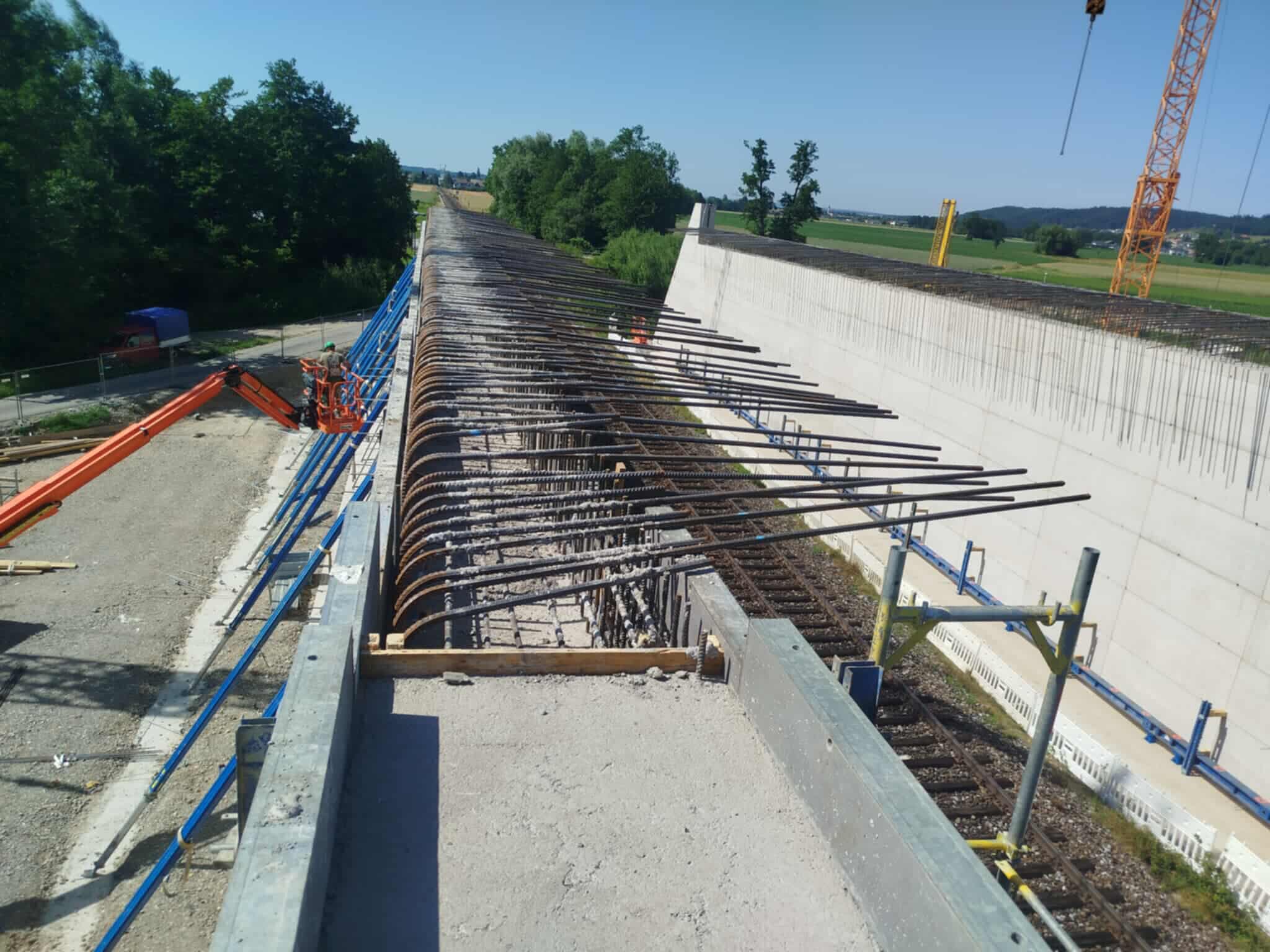 Výstavba mostu - Rakúsko, 2025